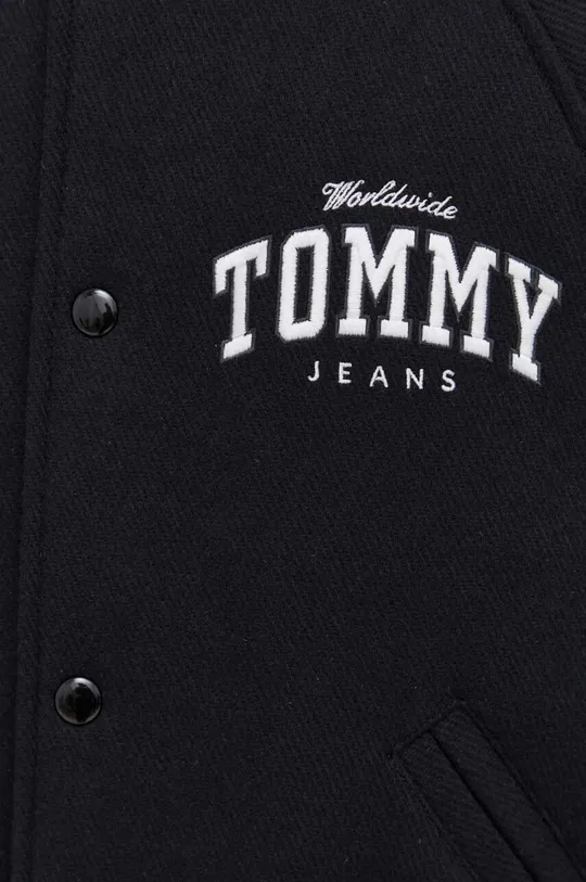 Bomber jakna s primjesom vune Tommy Jeans Muški