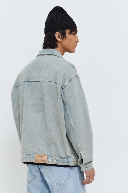 Jeans jakna Tommy Jeans 100 % Recikliran bombaž