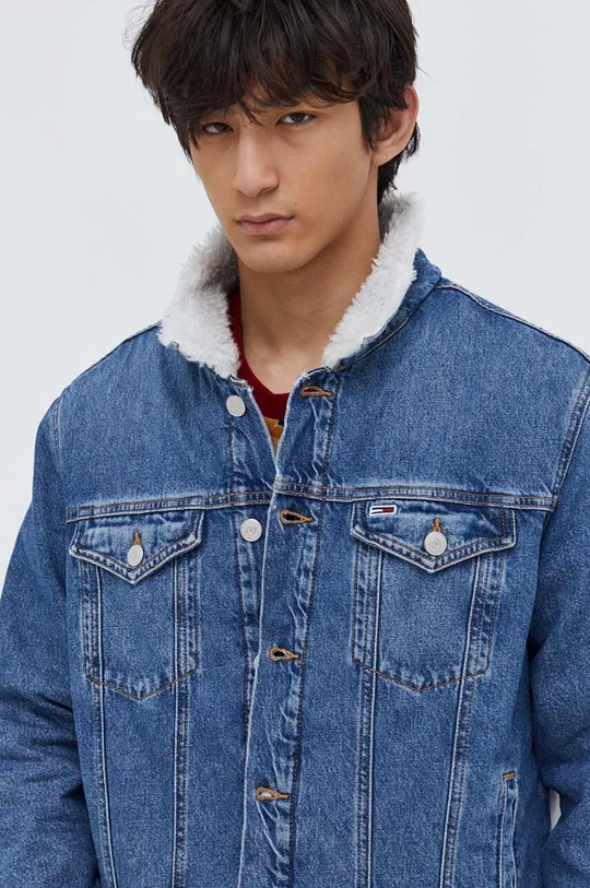 modrá Rifľová bunda Tommy Jeans