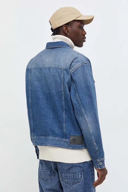 Jeans jakna G-Star Raw Glavni material: 75 % Bombaž, 25 % Recikliran bombaž Podloga žepa: 65 % Recikliran poliester, 35 % Organski bombaž