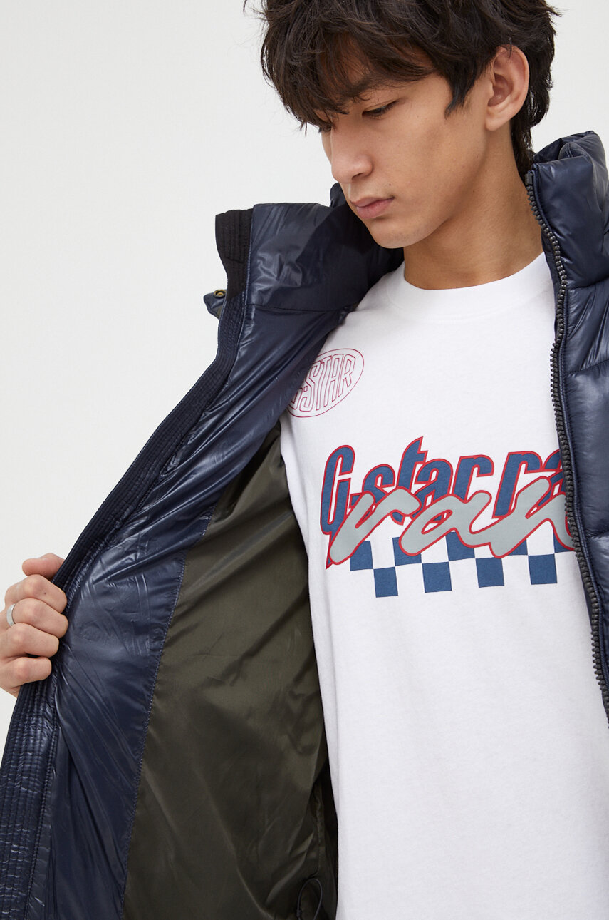 G-Star Raw kurtka męska kolor granatowy zimowa | Answear.com