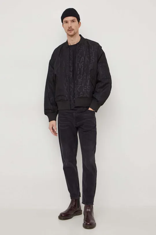 Куртка-бомбер Calvin Klein Jeans чорний