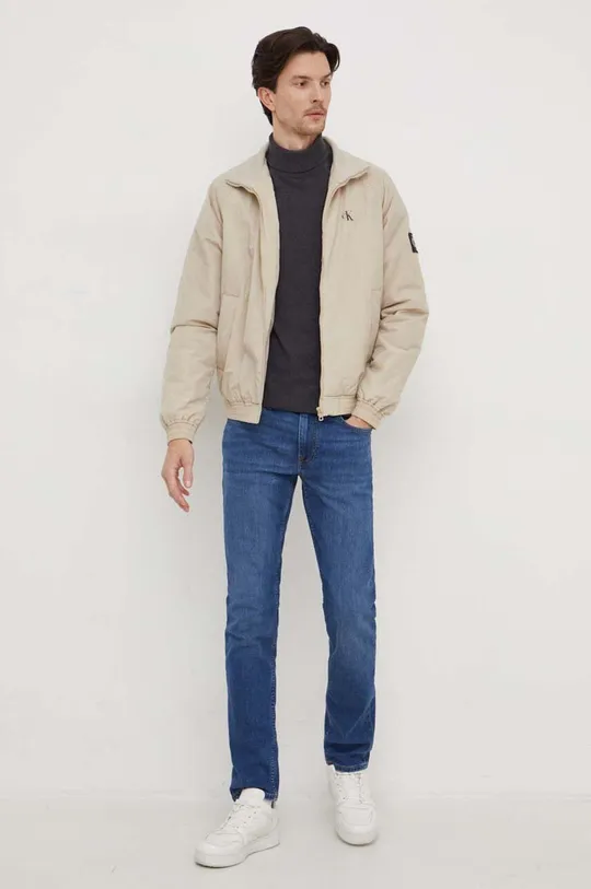 Calvin Klein Jeans rövid kabát bézs