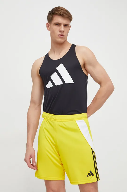 czarny adidas Performance top do biegania Run It Męski