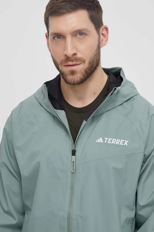 zielony adidas TERREX kurtka przeciwdeszczowa Multi