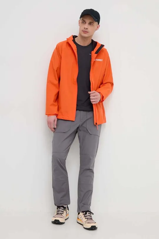 adidas TERREX kurtka outdoorowa Multi pomarańczowy