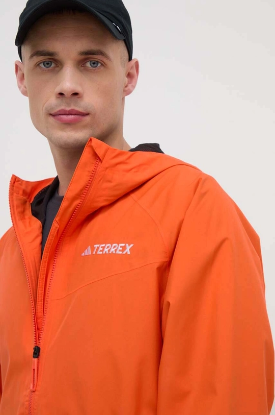 pomarańczowy adidas TERREX kurtka outdoorowa Multi