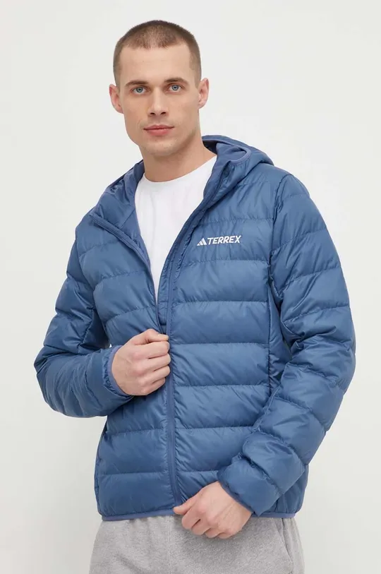 modra Puhasta športna jakna adidas TERREX Multi Down Moški