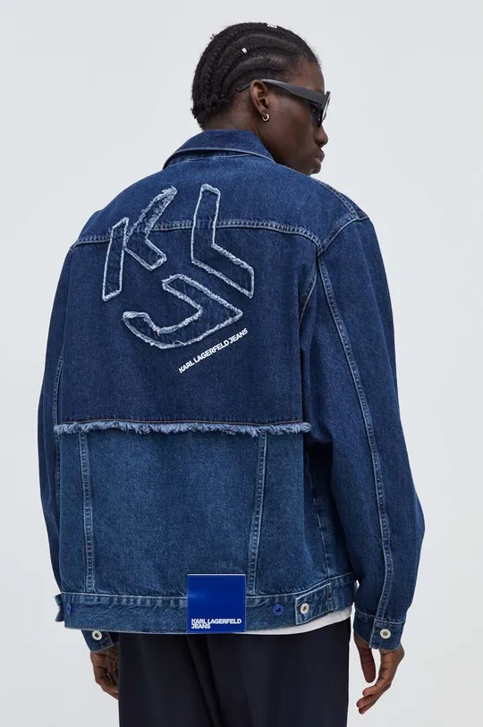 Traper jakna Karl Lagerfeld Jeans Temeljni materijal: 100% Pamuk Postava: 65% Poliester, 35% Organski pamuk
