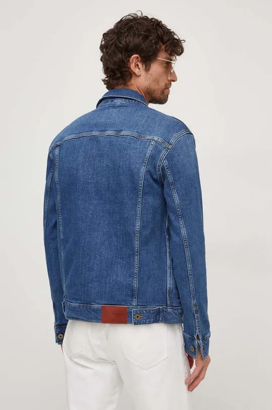 Rifľová bunda Pepe Jeans PINNERS 99 % Bavlna, 1 % Elastan
