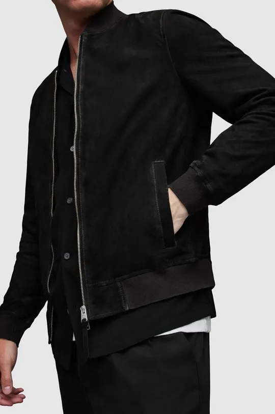 Замшева куртка-бомбер AllSaints Ronan Основний матеріал: 100% Замша Підкладка: Перероблений поліестер