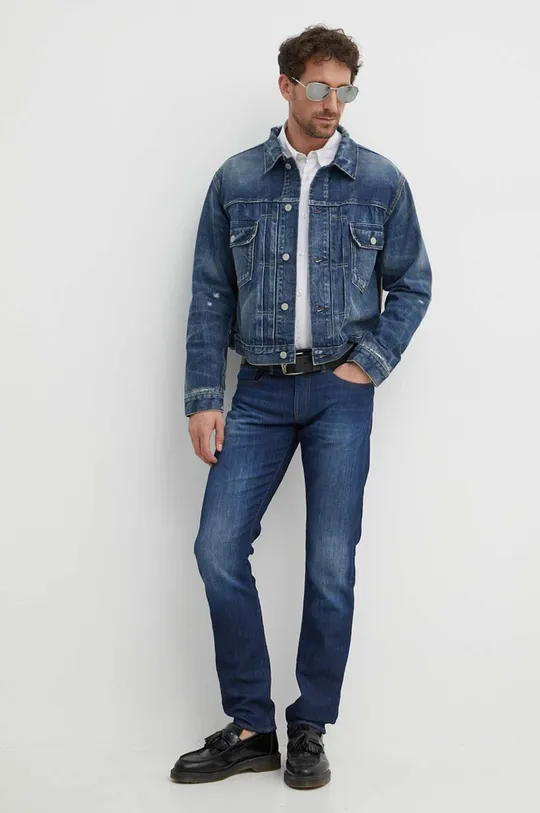 Polo Ralph Lauren kurtka jeansowa niebieski