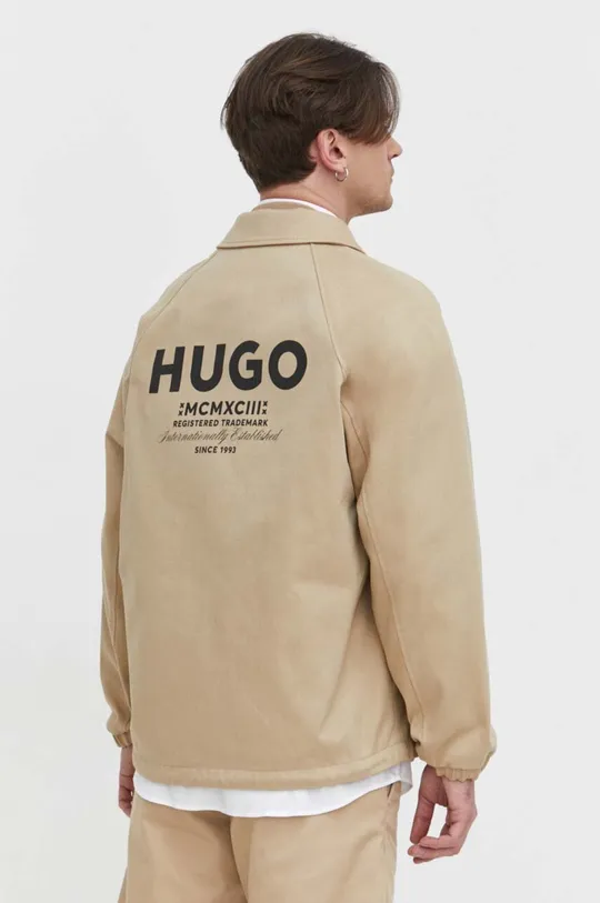 Джинсовая куртка Hugo Blue Основной материал: 100% Хлопок Подкладка: 100% Полиэстер