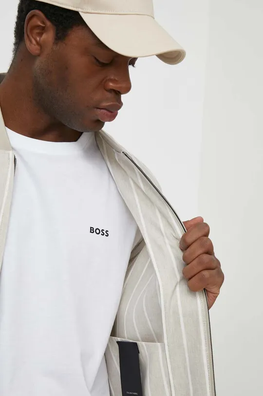 Льняная куртка BOSS