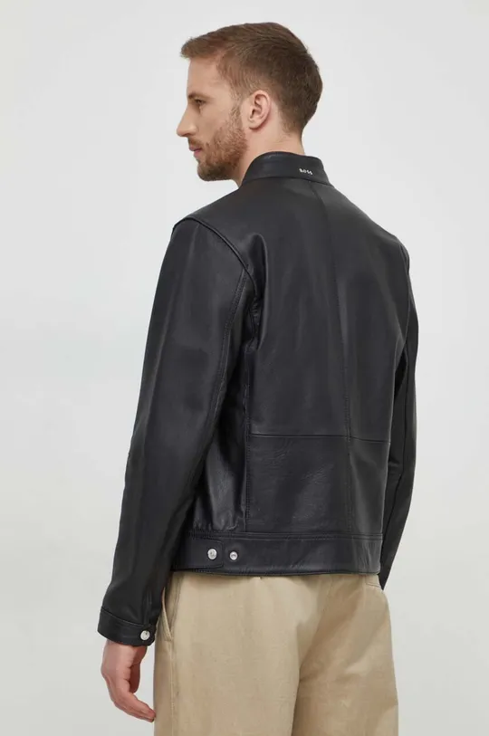 Кожаная куртка BOSS Основной материал: 100% Кожа ягненка Подкладка: 100% Полиэстер