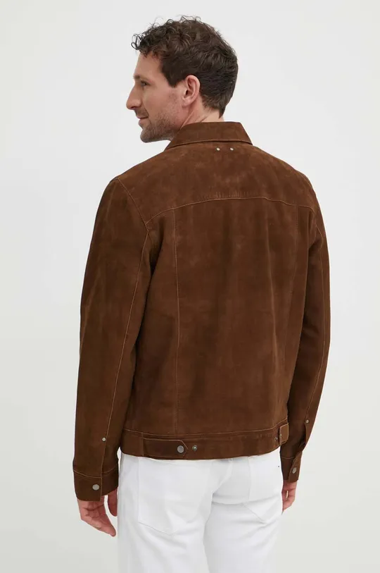 Замшевая куртка Pepe Jeans VRYSON Основной материал: 100% Кожа ягненка Подкладка: 100% Хлопок Подкладка рукавов: 100% Полиэстер