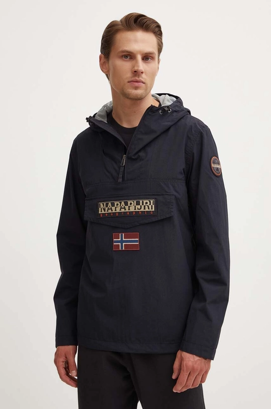 black Napapijri jacket Men’s