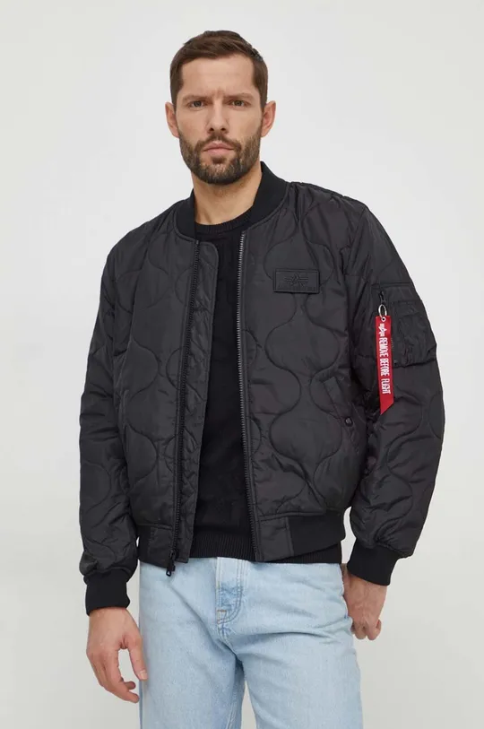 nero Alpha Industries giacca bomber MA-1 ALS