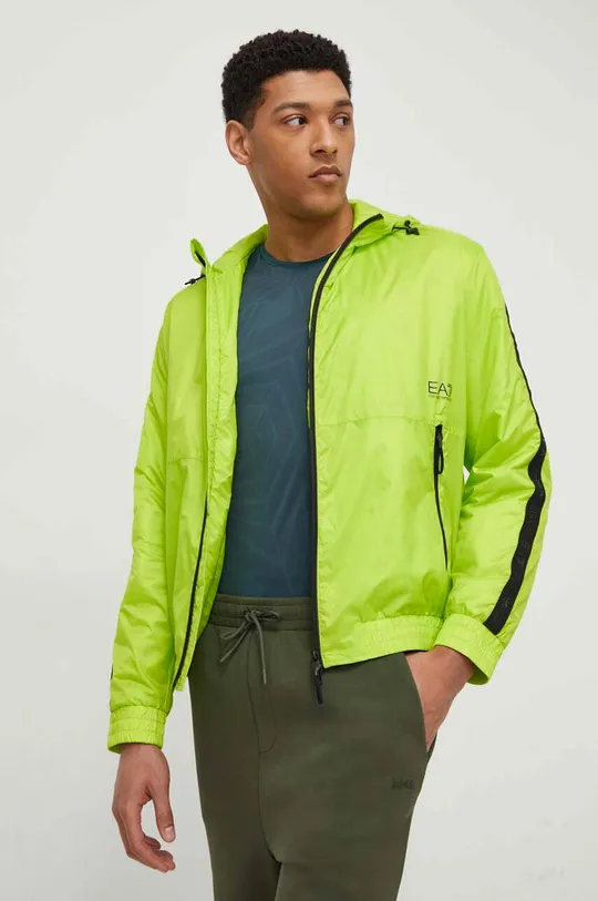 зелений Куртка EA7 Emporio Armani Чоловічий