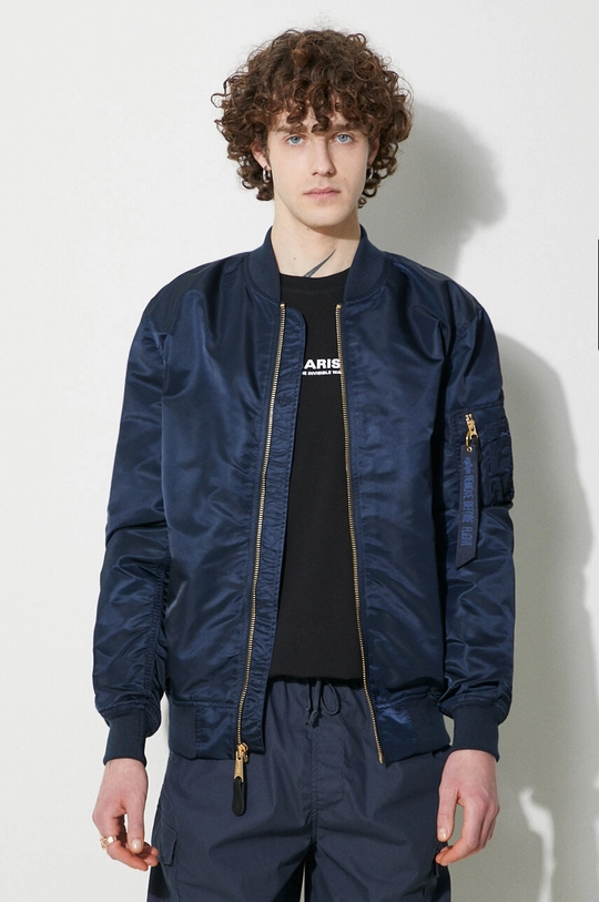 albastru Alpha Industries geacă bomber MA-1 VF De bărbați