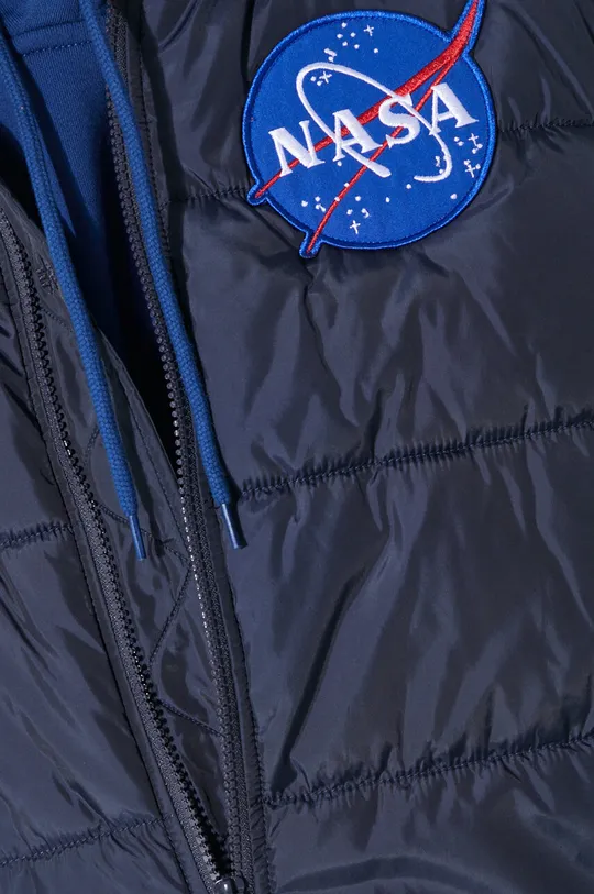 темно-синій Безрукавка Alpha Industries Puffer Vest NASA