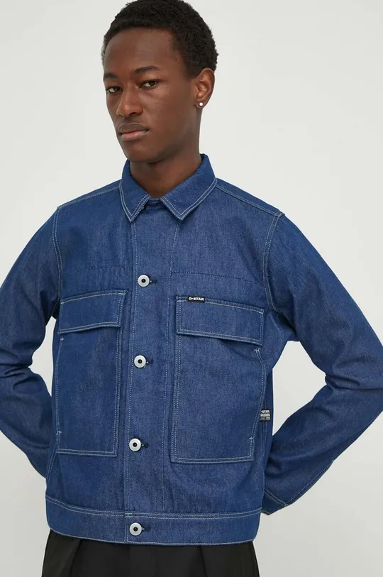 blu G-Star Raw giacca di jeans Uomo