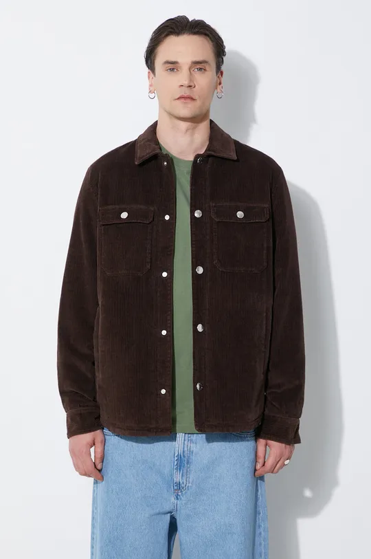 brown A.P.C. corduroy jacket Blouson Alex Men’s