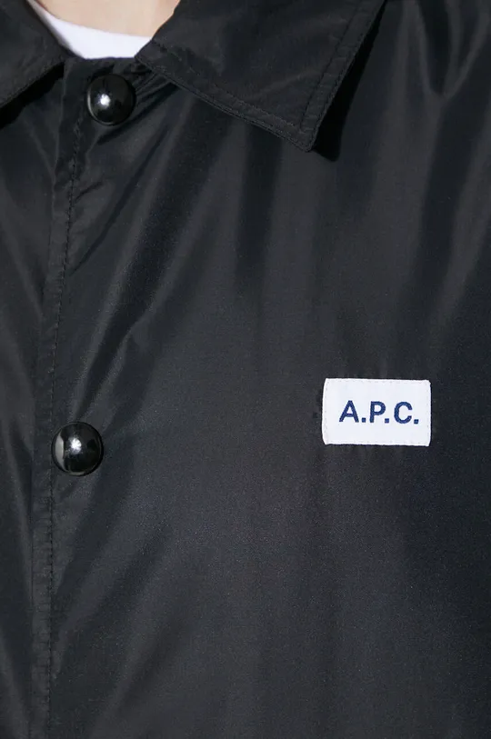 A.P.C. geacă cu aspect de cămașă Blouson Aleksi