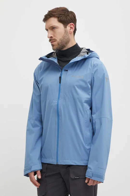блакитний Куртка outdoor Columbia Ampli-Dry II Чоловічий