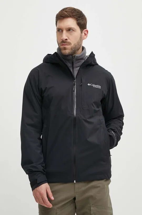 black Columbia outdoor jacket Ampli-Dry II Men’s