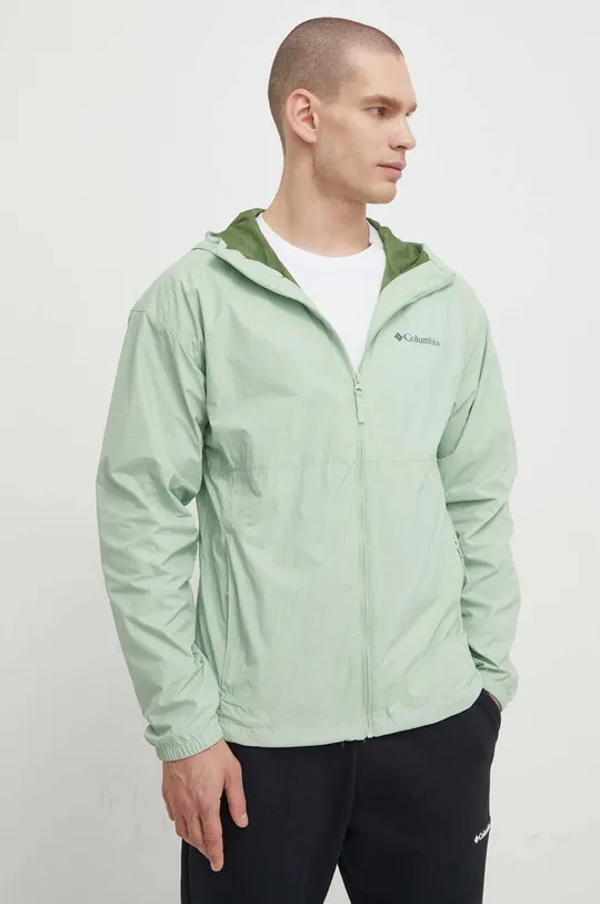 зелёный Куртка Columbia Мужской