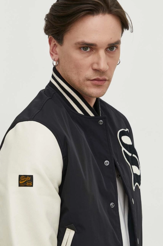 nero Superdry giacca bomber