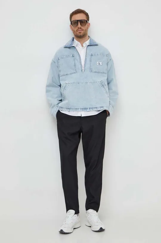 Calvin Klein Jeans giacca di jeans blu