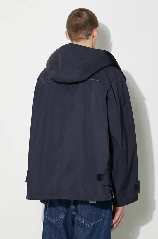 woman comme des garcons jackets wool blend jacket navy