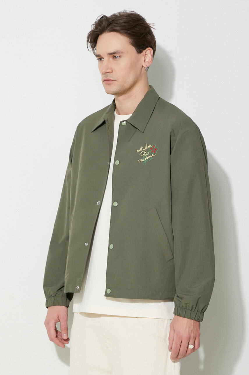 Drôle de Monsieur Men's Slogan Sweatshirt Green main image 1
