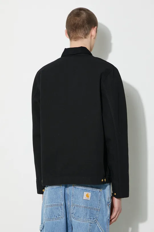 Carhartt WIP denim jacket Detroit Jacket Insole: 100% Cotton Main: 100% Organic cotton Sleeve lining: 100% Polyester