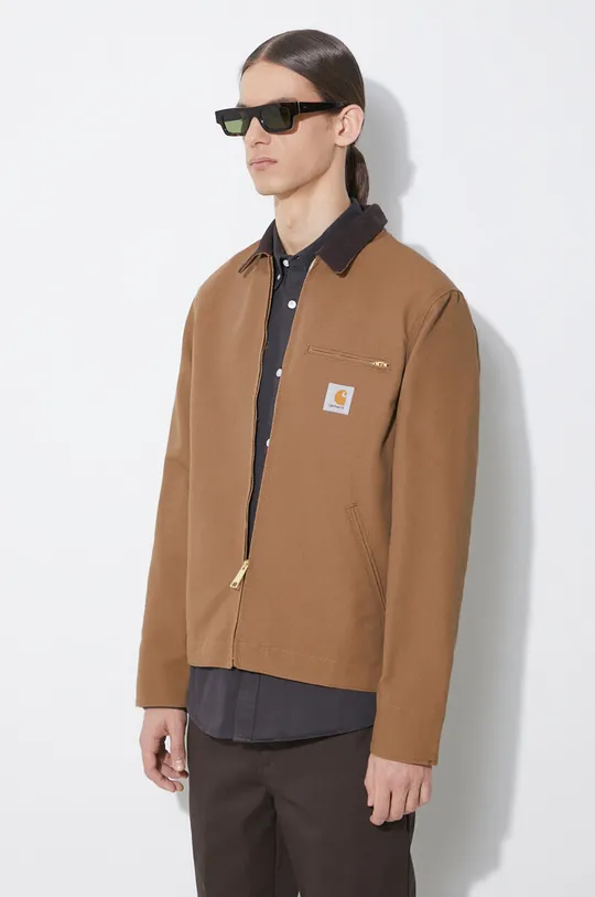 brown Carhartt WIP cotton jacket Detroit Jacket