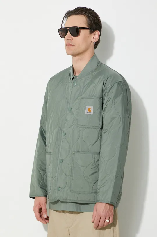 green Carhartt WIP jacket Skyton Liner