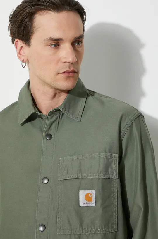 Carhartt WIP geacă cu aspect de cămașă Hayworth Shirt Jac De bărbați