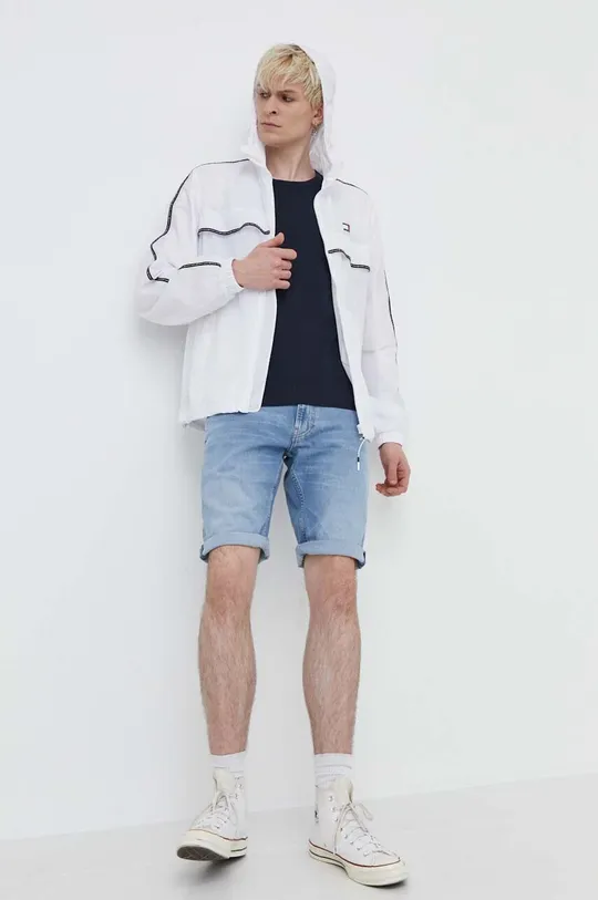 Tommy Jeans rövid kabát fehér