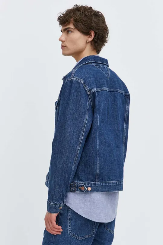 Rifľová bunda Tommy Jeans 100 % Bavlna
