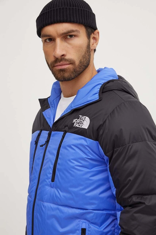 μπλε Μπουφάν με επένδυση από πούπουλα The North Face M Himalayan Light Down Hoodie