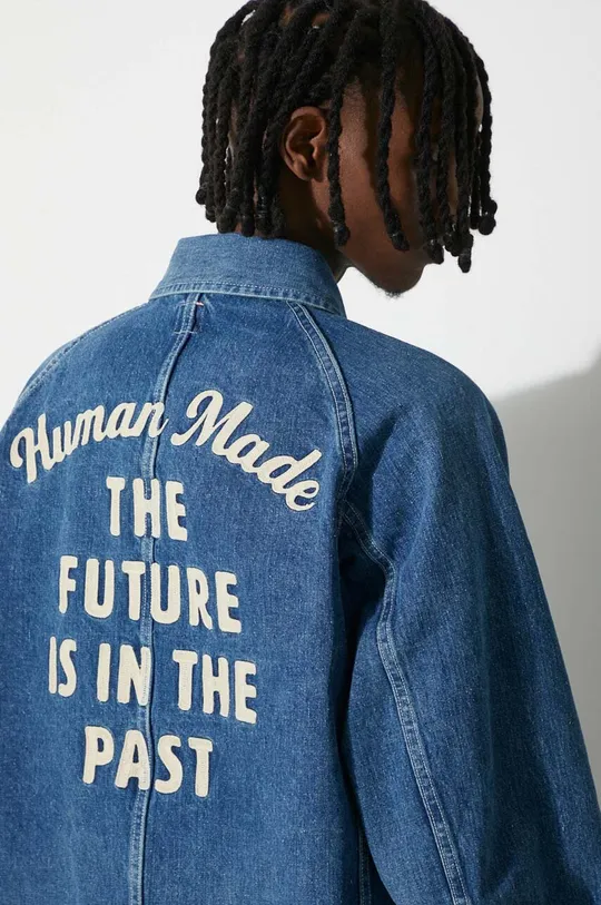 Human Made giacca di jeans Denim Coverall Jacket Uomo