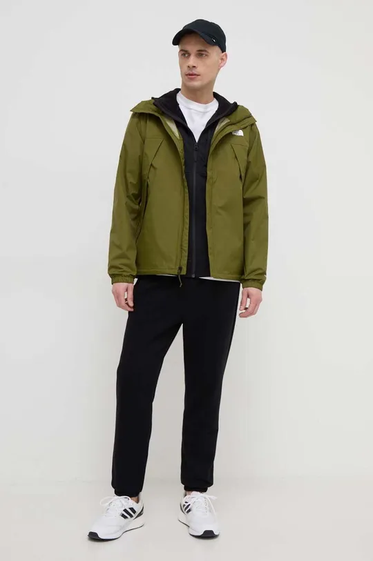 The North Face szabadidős kabát Antora zöld