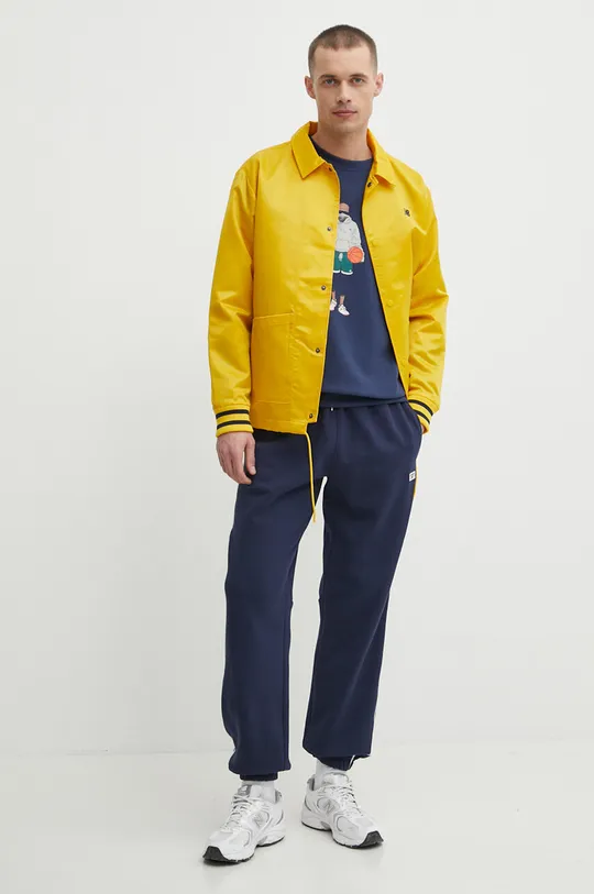 New Balance giacca camicia giallo