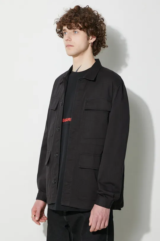 negru Universal Works jacheta de bumbac Mw Fatigue Jacket