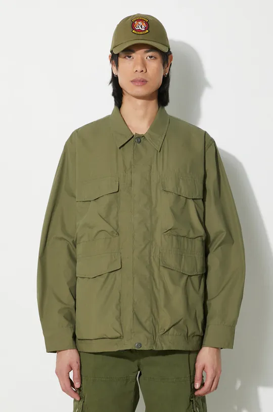 зелений Куртка Universal Works Parachute Field Jacket Чоловічий