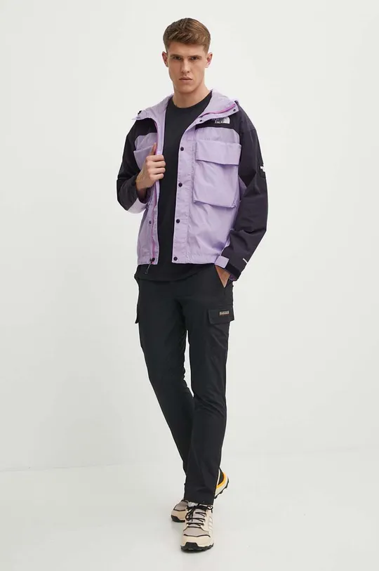 The North Face rövid kabát lila