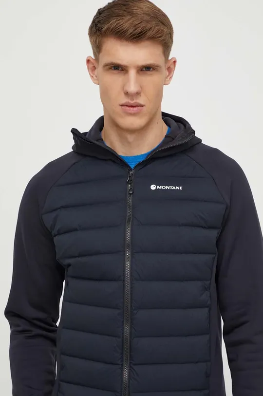 črna Puhasta športna jakna Montane Composite Moški