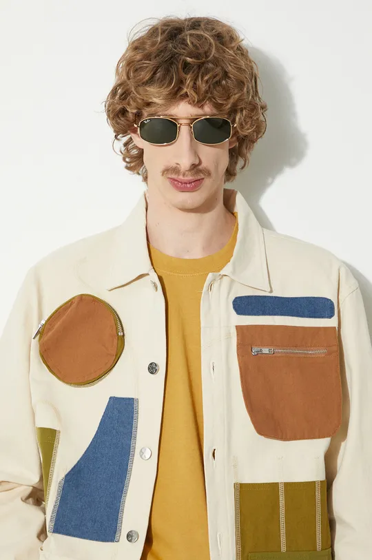 Market giacca-camicia di cotone Rw Workstations Overshirt Uomo